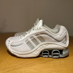 Adidas White and Gray Sneakers